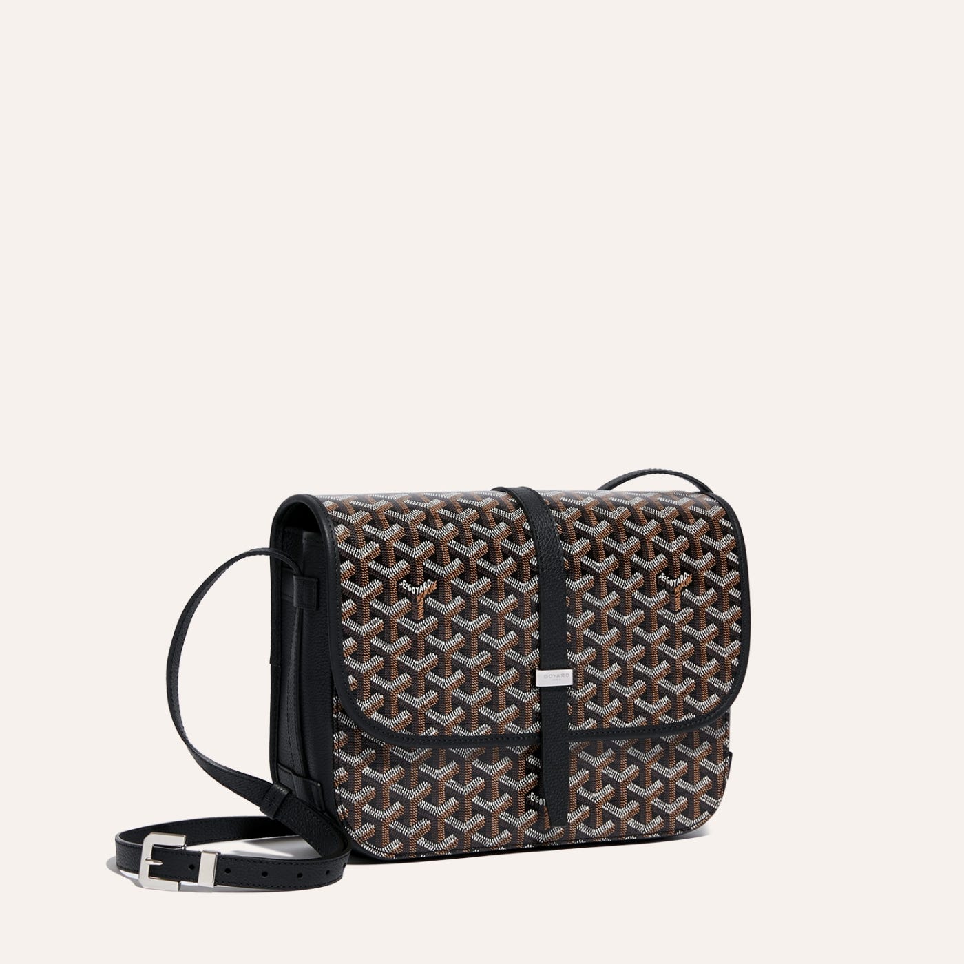 Goyard Belvedere MM Bag Black - Image 1